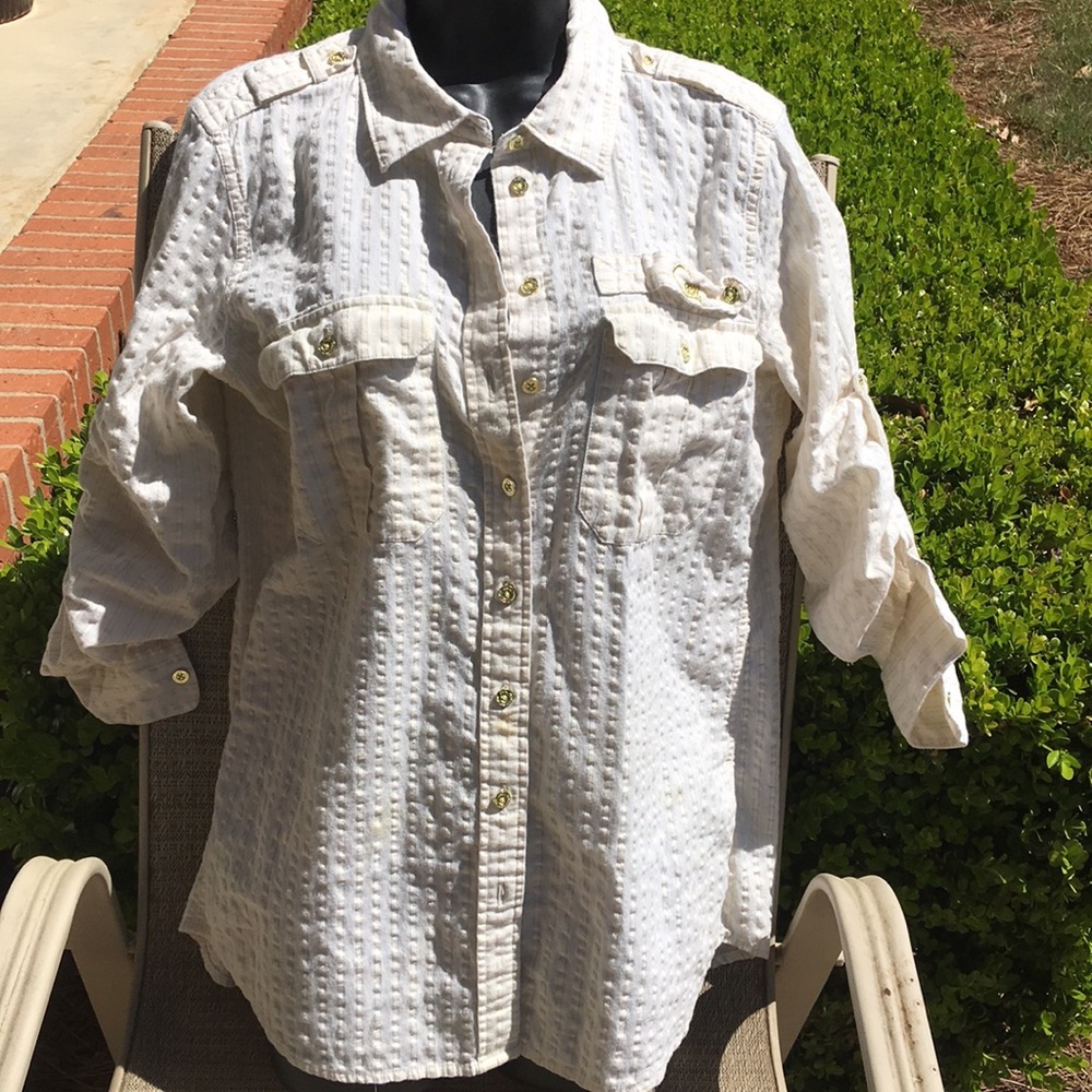 Cavi military style shirt